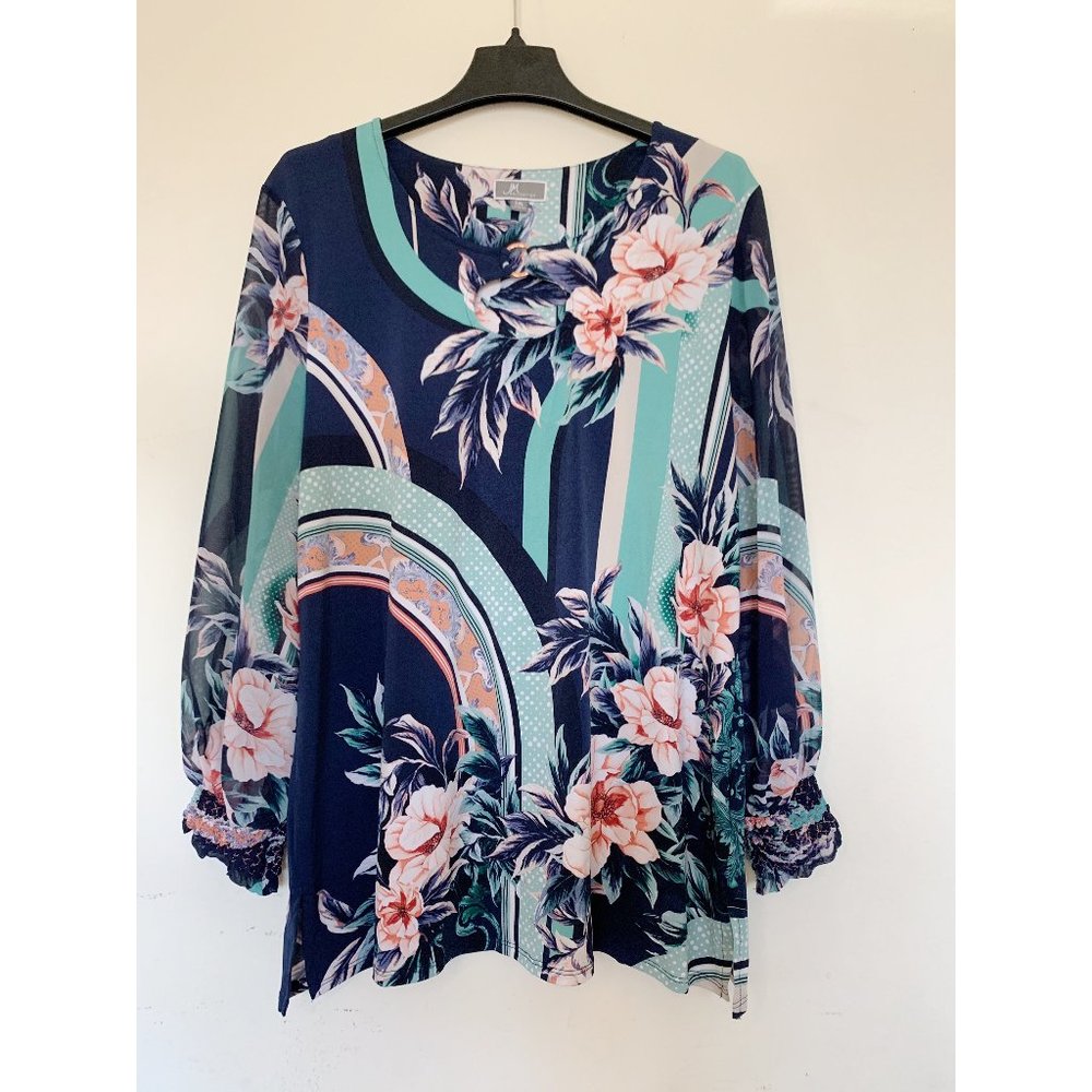 JM Collection Tunic Blouse